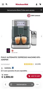 Kitchenaid Coffee Machine Kf8