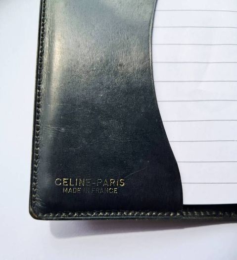 CELINE Leather Folio/Card Case
