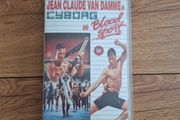 Cyborg And Bloodsport Vhs Van Damme Double Feature