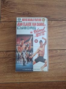 Cyborg And Bloodsport Vhs Van Damme Double Feature