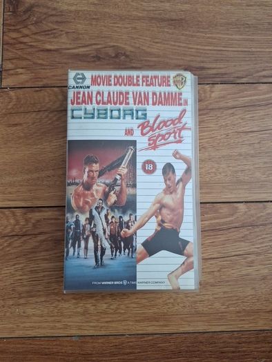 Cyborg And Bloodsport Vhs Van Damme Double Feature