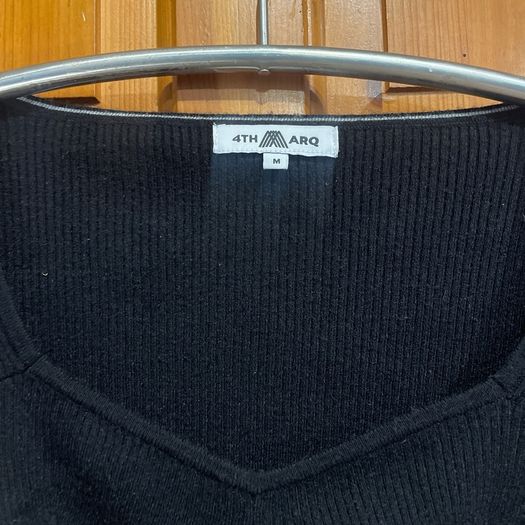 Fourth arc  cable knit bodysuit