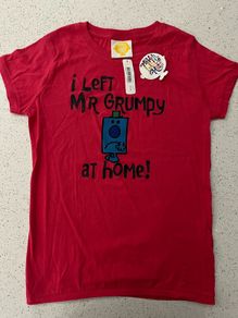 Mr Grumpy Pink Short Sleeve Shirt