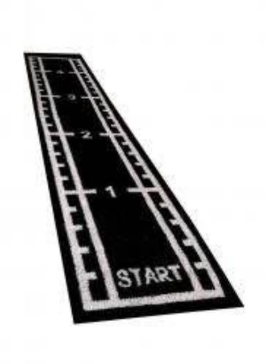 5 x 1 metre turf track