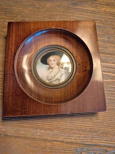 French Miniature Portrait