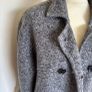 Grey wool jacket size 10 Image 2