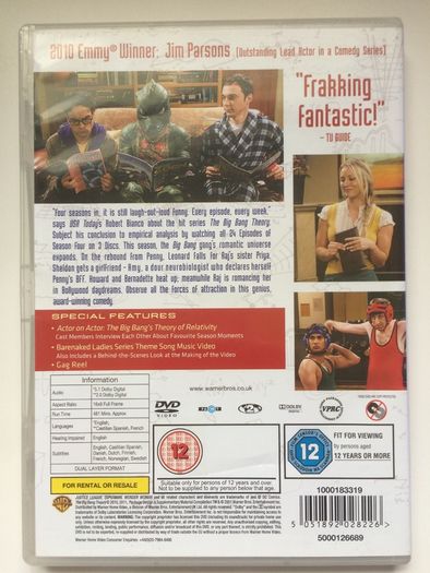 The Big Bang Theory (Complete Seasons 1-7) [DVD TV Boxset]