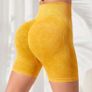 Yellow Sports Shorts size S Image 2