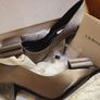LK Bennet Aquarius NEW Rare Grey satin High Heels (Size 40) Image 6
