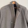 H&M Men's Grey Wool-Blend Coat / Overcoat Image 3