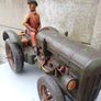 Large Vintage Tractor & Fire Truck Image 3