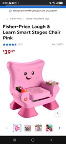 Fisher price  laugh and learn  chair