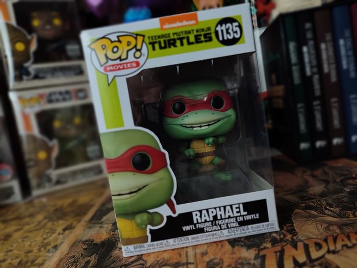 Raphael ! Funko POP Vinyl Figure ! Teenage Mutant Ninja Turtles ! TMNT ! 2021 ! POP Movies !