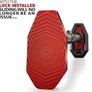 Heavy-Duty Adjustable Pull-Up Bar That Can Be Installed Without Drilling, Suitable for Door Frames with a Width of 65-100 Cm, Perfect for Home Gyms And Doorway Workouts. The Main Body Is Made of Black Carbon Steel And Features Resistance Training Image 7