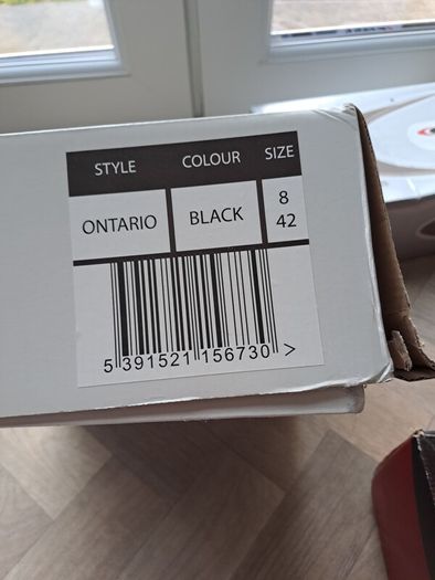 work boot new size 8