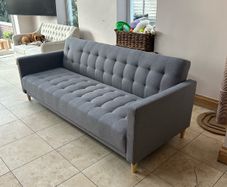 sofa bed grey
