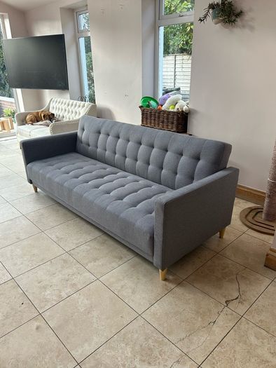 sofa bed grey