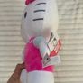 Hello Kitty Plush Pink Dress approx. 35 cm. a bit dirty Please see pictures Image 5