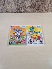 Nintendo Wii Tomagotchi Party On Sealed And De Blob French Versions