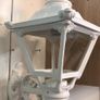 White Wall Lanten Wall Light Outdoor Image 2