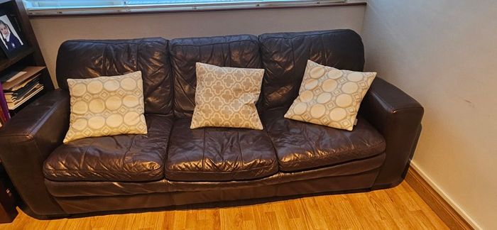 3 Seater Leather Sofa