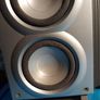 2 Sharp Corner Speakers, Model CP-NX10H, in very good condition Image 7