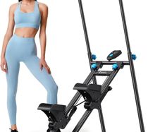 Stair Stepper, New Version Vertical Climber for Full-Body Workout, Foldable Cardio Stair Climber for Home Gym Exercise