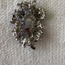 Brooch - Royal Blue Crystal Image 3