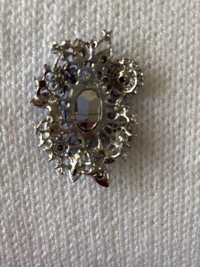 Brooch - Royal Blue Crystal