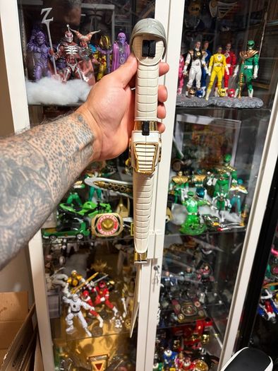 Power rangers white ranger Saba sword