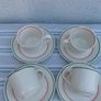 Arklow Pottery Retro Cups & Saucers x 4 Image 4