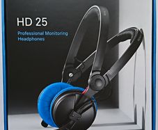 Sennheiser HD 25 Blue Limited Edition 70 ohms supra-aural (on-ear) closed-back DJ headphones