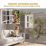 4-Tier Wooden Catio Cat Enclosure Image 5