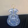 Blue cake stand postage possible Image 2