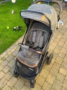 Stroller with buggy bored