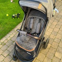 Stroller with buggy bored