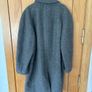 Vintage Bucking Harris Tweed Wool Coat Grey Size L (40-42) Image 2