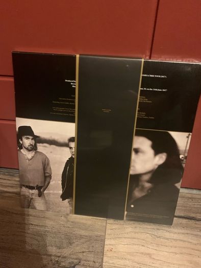 U2 The Joshua Tree Singles Remastered & Live 4 X 10" Vinyl Set Fan Club Only