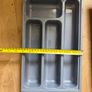 Free Two Grey Cutlery Drawer Inserts 30cm & 40cm Wide Image 3