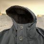 Michael Kors Black Parka Coat size XL Mens Full Zip Hooded Casual Outdoors -FLAW Image 2