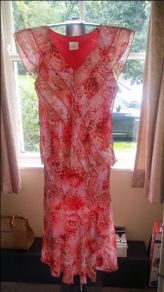 JF by Javid set blouse and maxi skirt Perfect condition size UK14 EU42 Postage included