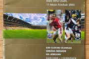 2005 Cork v Galway - GAA All-Ireland Senior Hurling Championship Final Programme