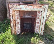 Victorian fireplace insert