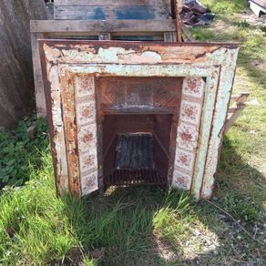 Victorian fireplace insert