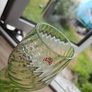 Vintage Humppila Green Swirl Glass Vase Image 2