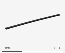 Thule 127cm square roof bars x 2 with fittings