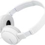 Sony MDR-ZX110AP Wired Overhead Headphones with Microphone, Neodymium Dynamic Drivers, Swivel Fold Design - White Image 8