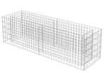 Gabion Raised Bed Galvanised Steel 180x50x50 cm
