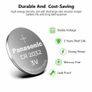 Panasonic CR2032 3V Lithium Coin Battery 5 Pack Car Key CMOS Battery Image 3
