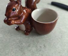 Quail Squirrel Egg Cup